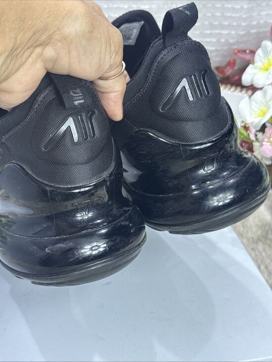 (B) Nike Air Max 270 Triple Black Casual Walking Sneakers Men,Sz 11.5,AH8050 005 main image 10